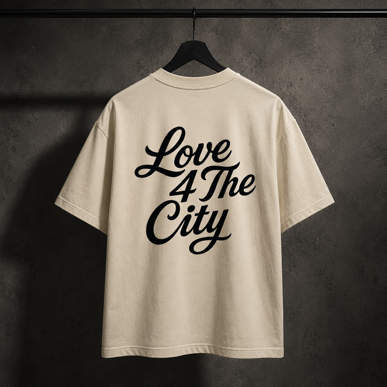 The Heart of Detroit Signature Tee (Desert Sand)